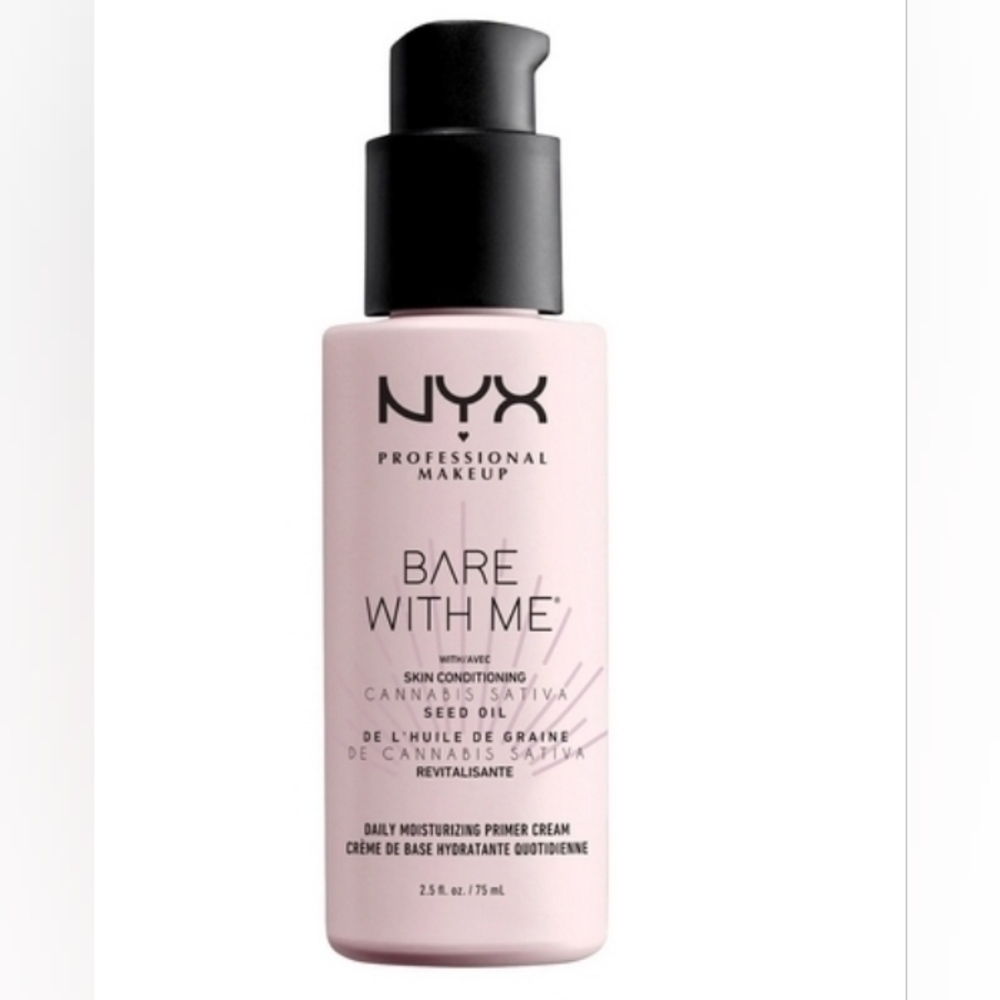 NYX BARE WITH ME CANNABIS DAILY MOISTURIZING PRIMER CREAM New